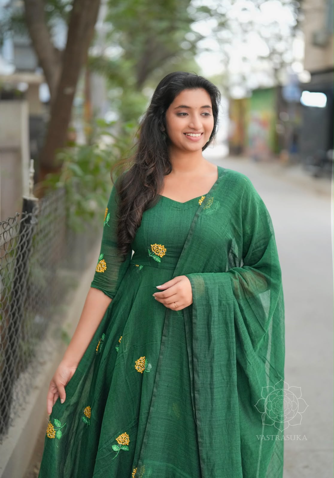Ensemble Kurta Hariyali