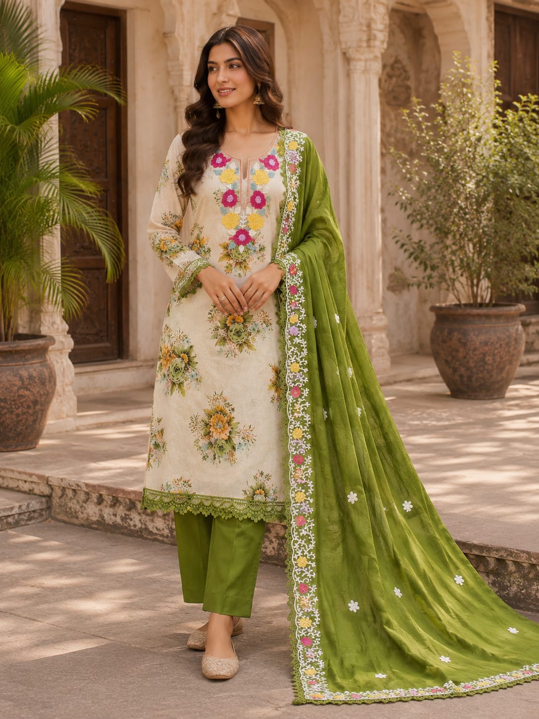 Ensemble Salwar Basant