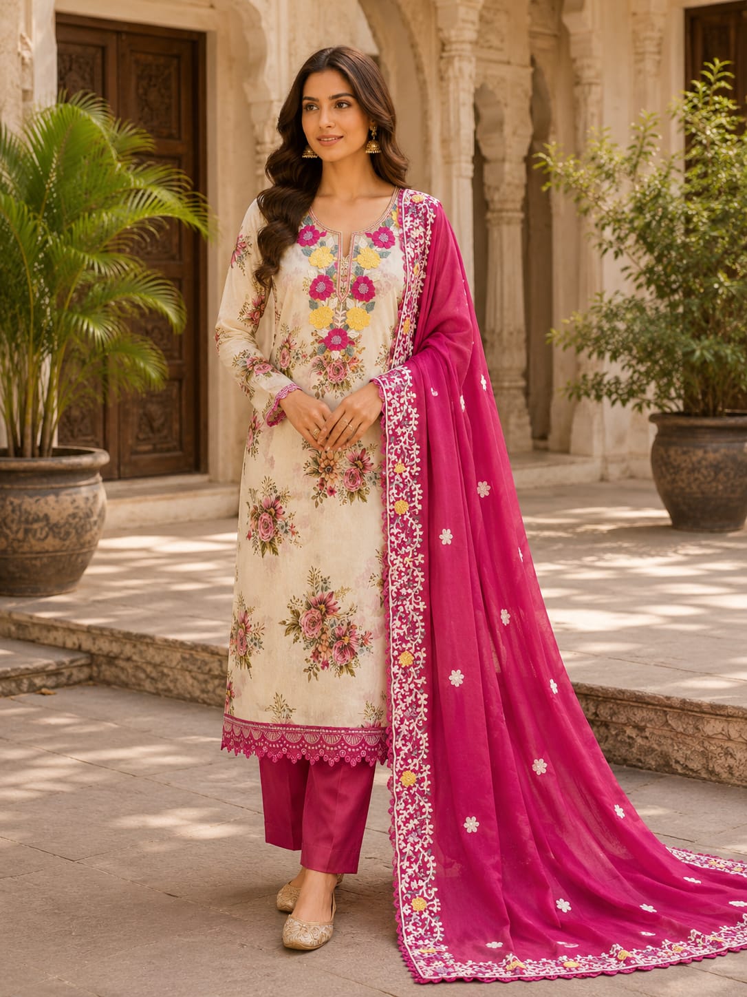 Ensemble Salwar Basant