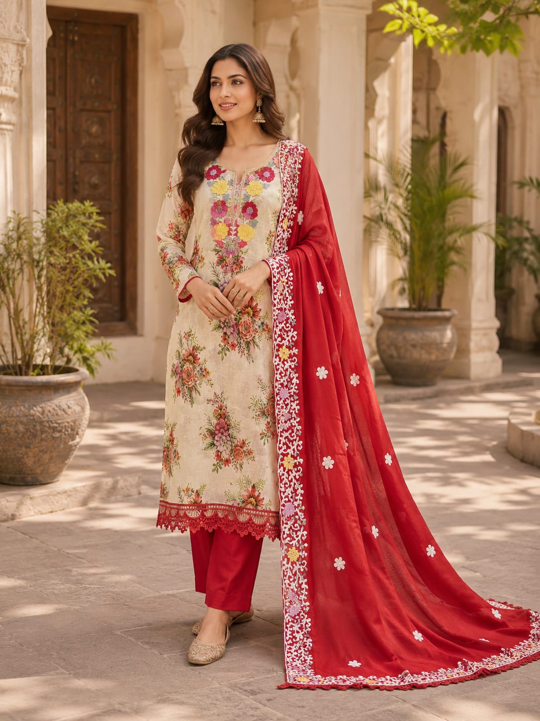 Ensemble Salwar Basant