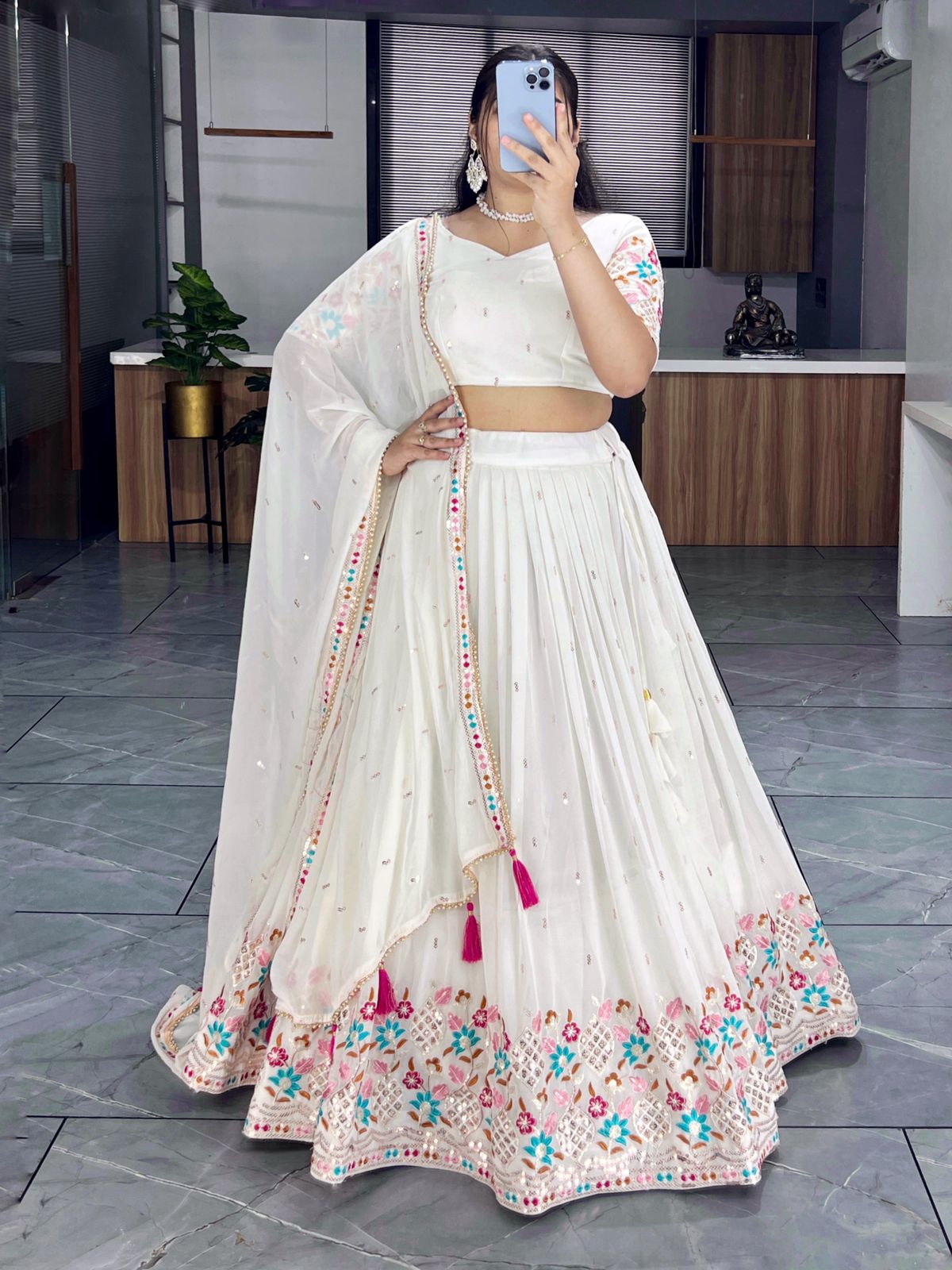 Lehenga Mogra