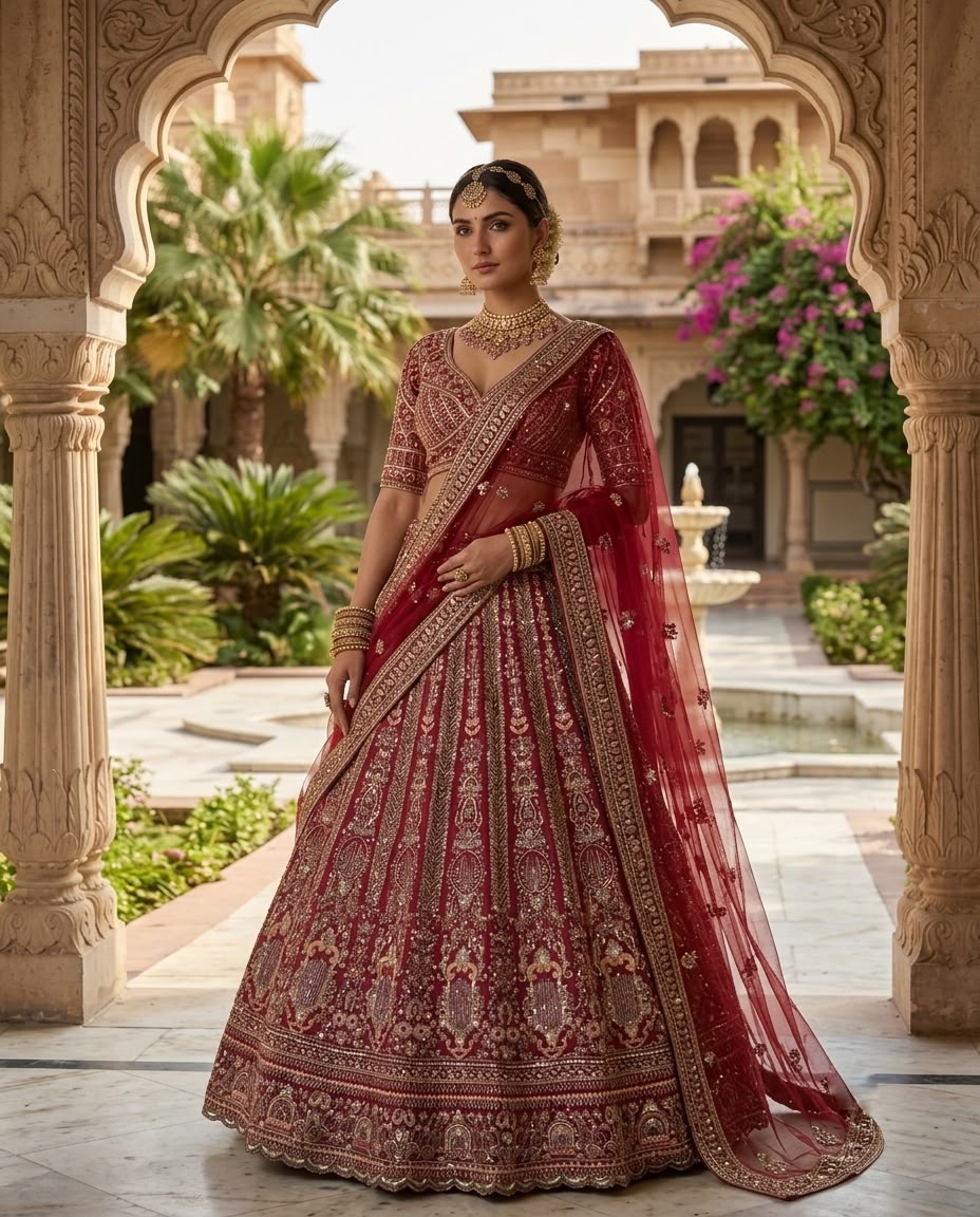 Lehenga Dulhan