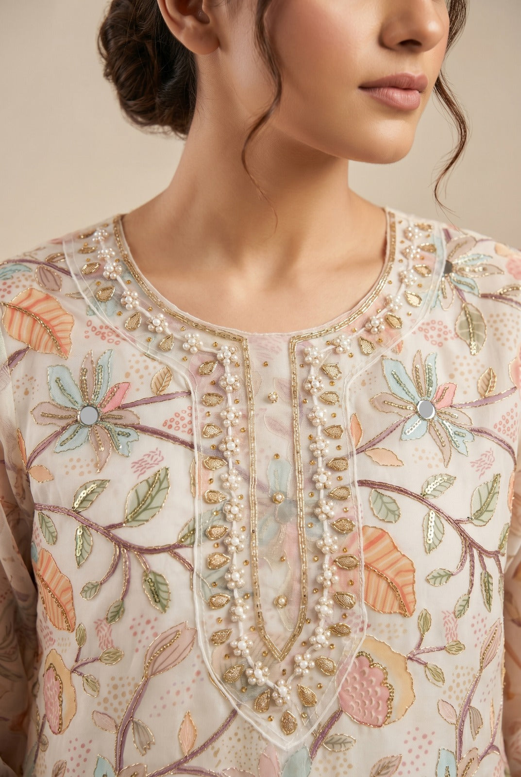 Ensemble Kurta Aasmaan