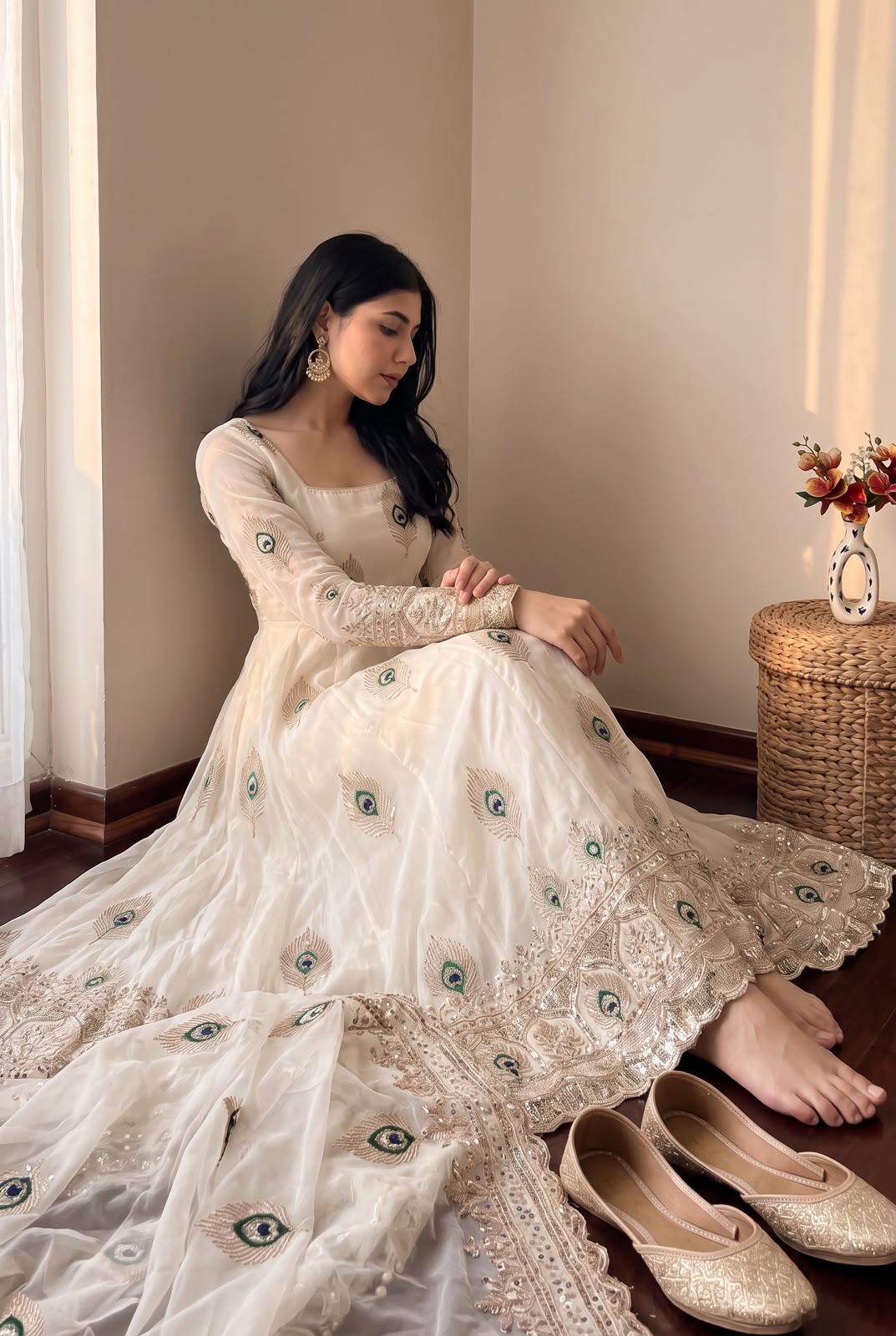 Robe Anarkali Chandni