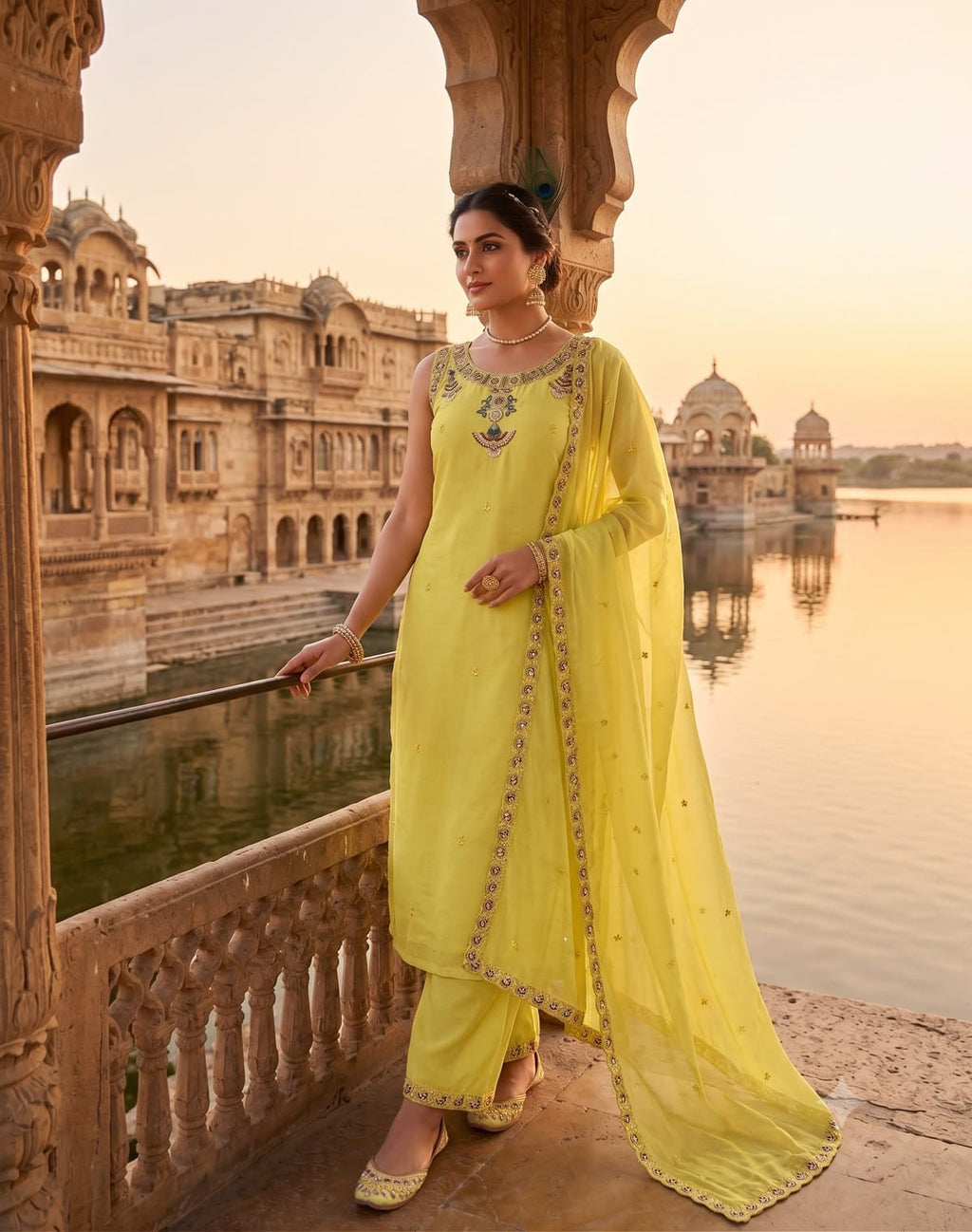 Ensemble Kurta Champa